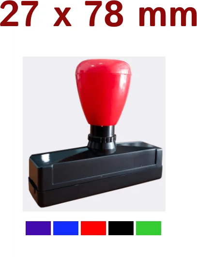 Pre Inked Stamp